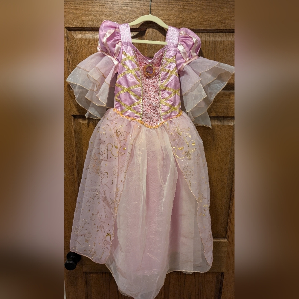 Disney Pink and Gold Princess Dress